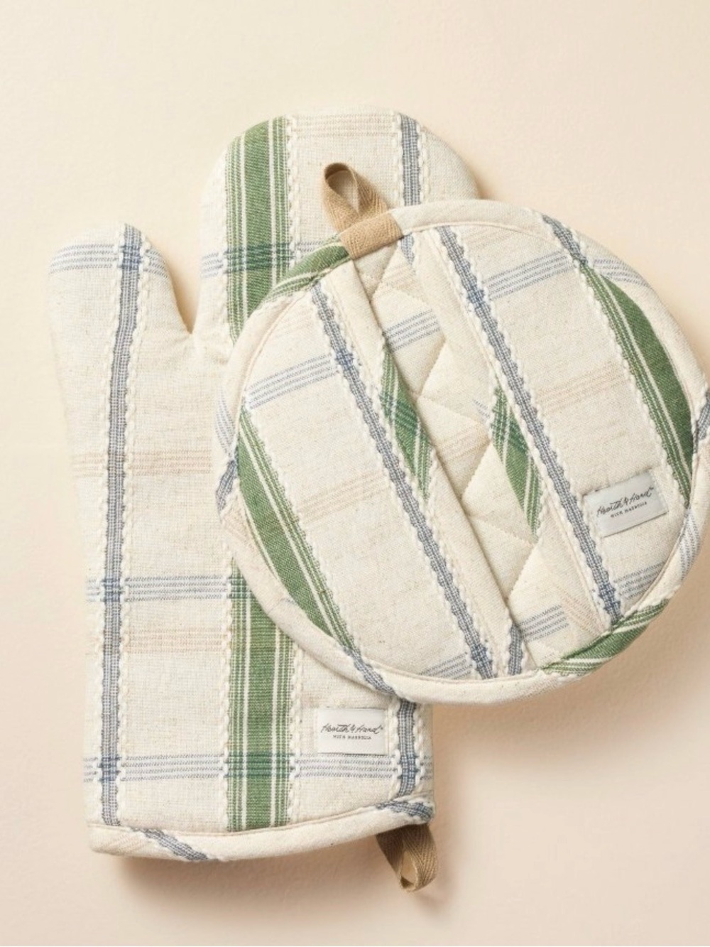 Oven Mitts Plaid - Hearth & Hand™ with Magnolia